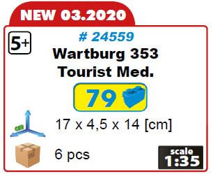 Wartburg 353 Tourist med.